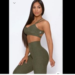 Bombshell sportswear RARE legging fern green size M